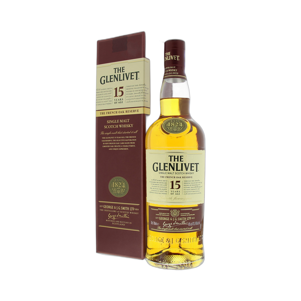 The Glenlivet 15 Year Old French Oak Reserve 6x70cl bottle