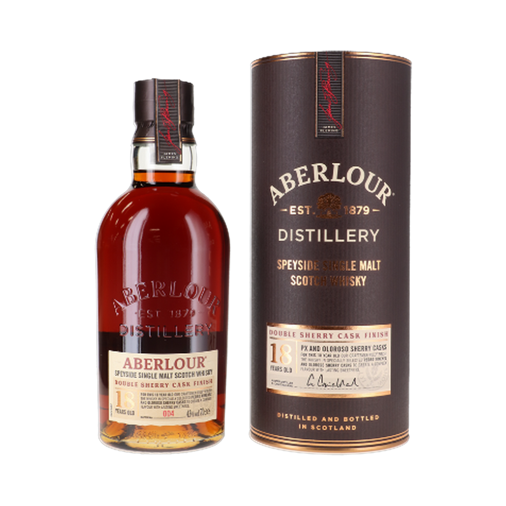 Aberlour 18 Year Old Double Sherry Cask 6x70cl bottle