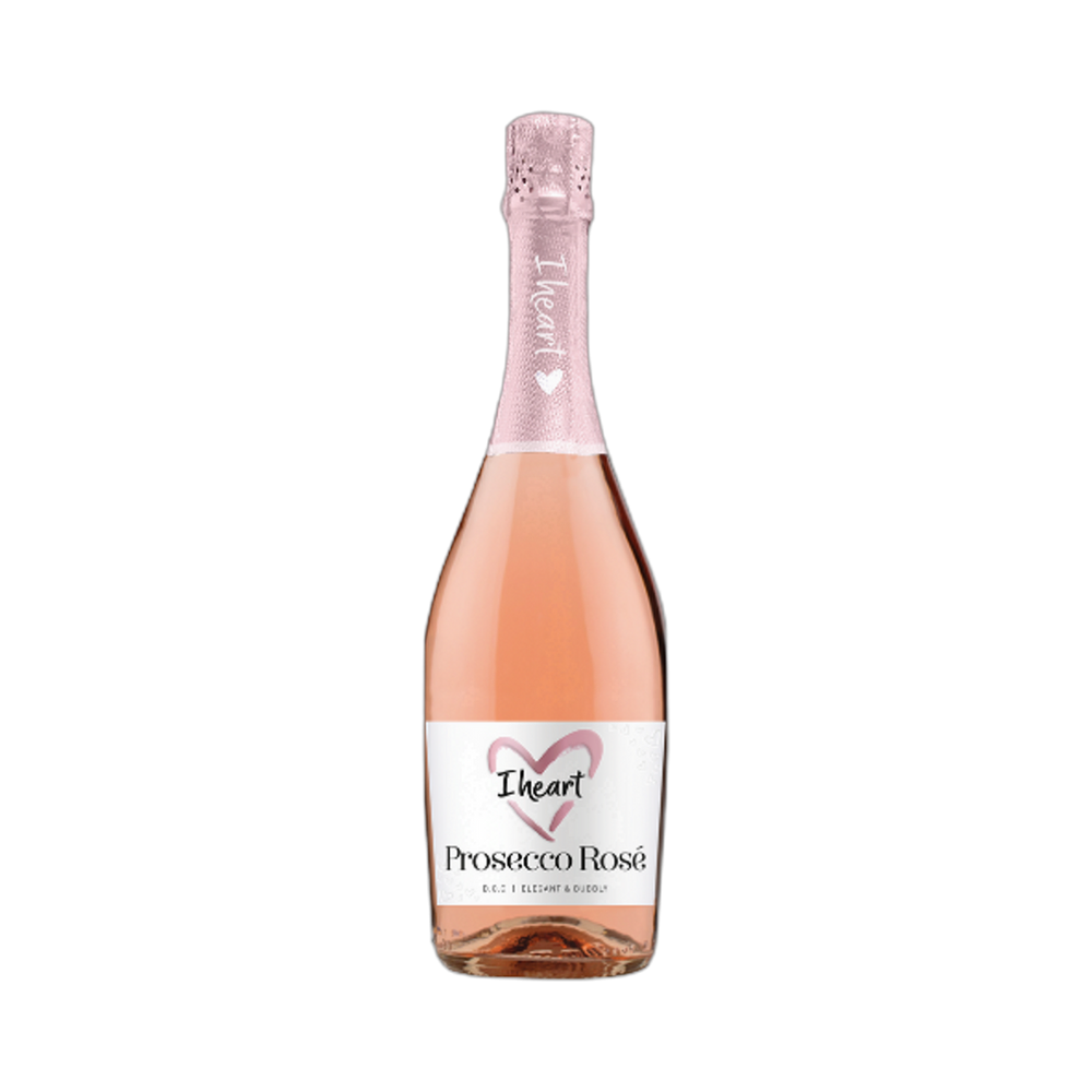 i heart Prosecco Rosé bottle