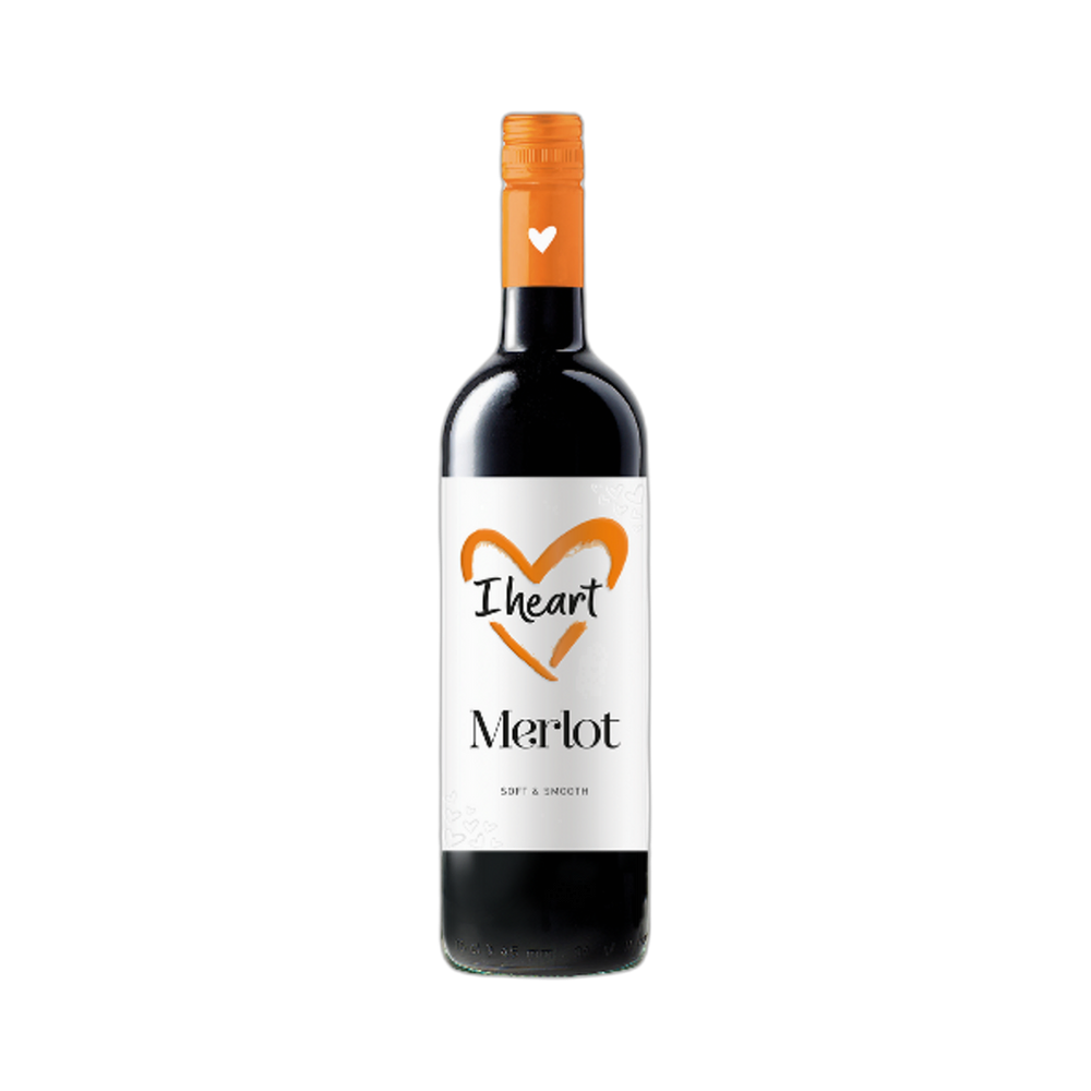 i heart Merlot 6x75cl bottle