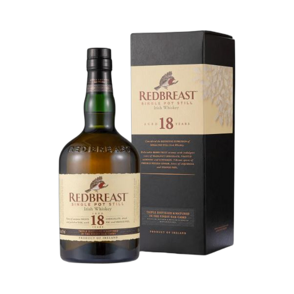 Redbreast 18 Year Old Single Pot Still 3x70cl bottle